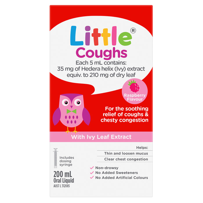 Little Coughs Raspberry 200ml