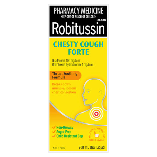 Robitussin Chesty Cough Forte 200ml.
