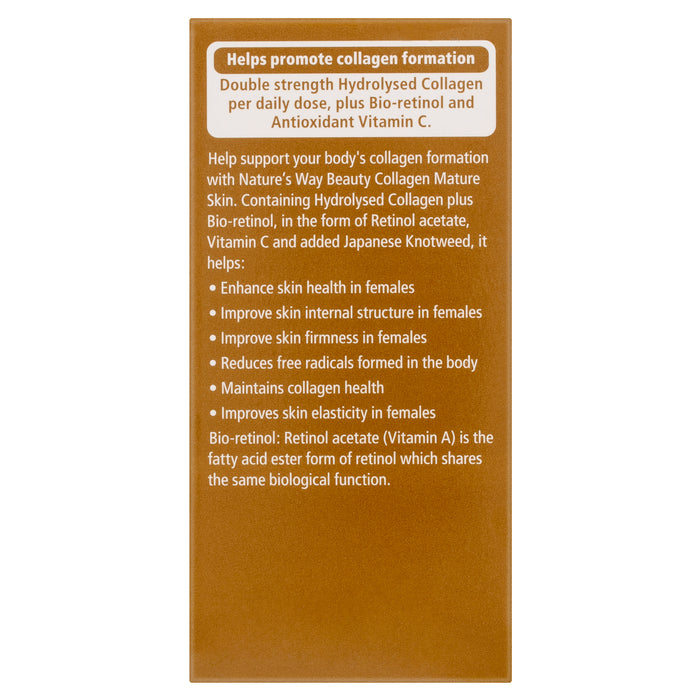 Natures Way Beauty Collagen Mature Skin 60 Tablets.