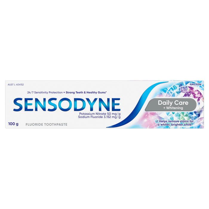 Sensodyne Toothpaste Daily Care + Whitening 100g