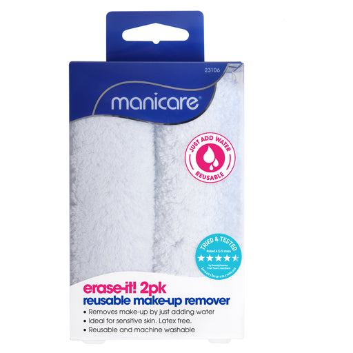 Manicare Erase-It Make-Up Remover 2pk.
