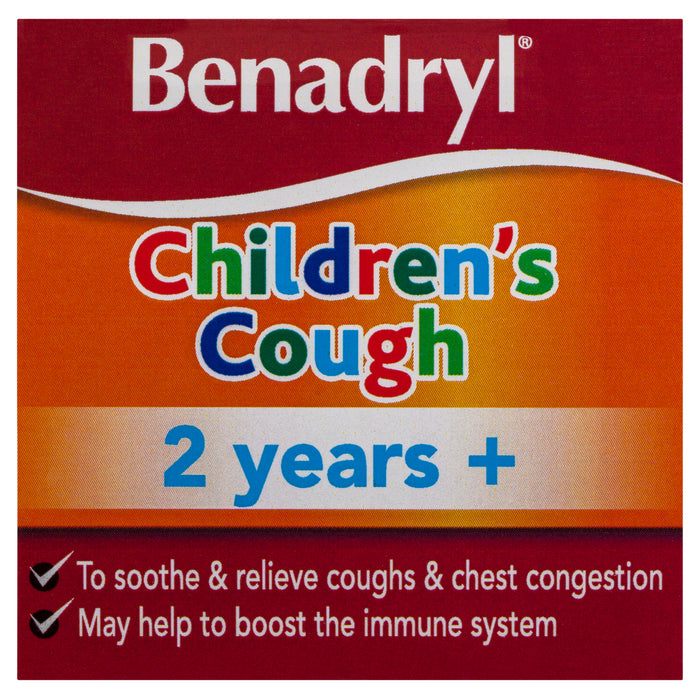 Benadryl Cough Liquid Children's Cough 200ml