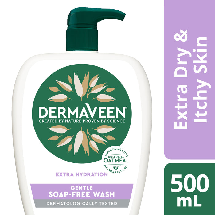 Dermaveen Extra Gentle Wash Soap Free 500ml.