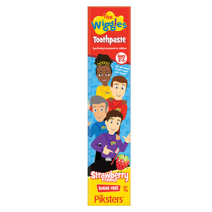 Piksters Toothpaste Wiggles Strawberry 96g