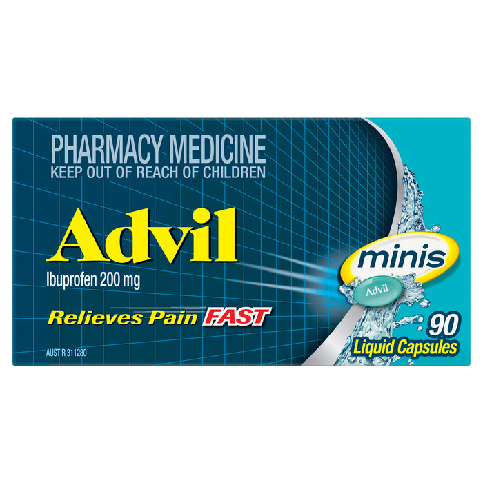 Advil Minis Liquid 90 Capsules