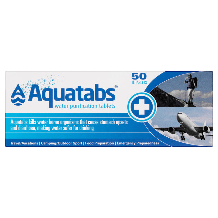 Aquatabs Water Purification 50 Tablets