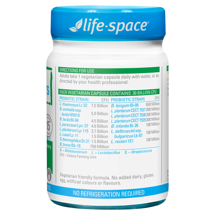 Life-Space Probiotic for 60+ Years 60 Caps