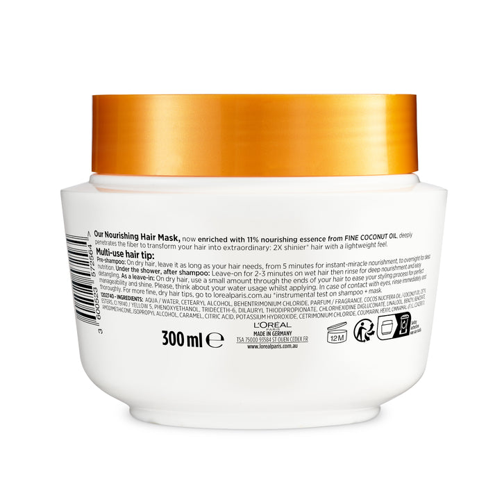 L'Oreal Elvive Extraordinary Oil Coconut Mask 300ml.