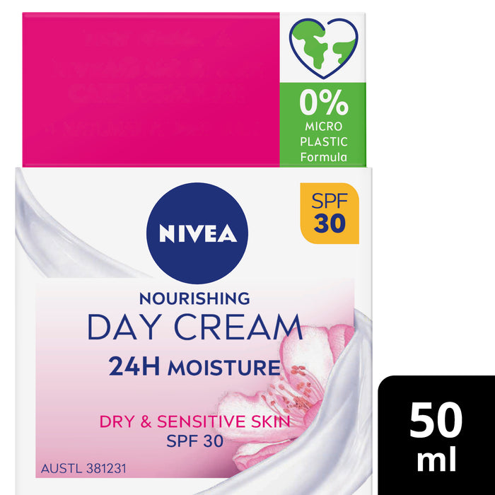 Nivea Daily Essentials Rich Moisturing Day Cream Dry Skin/Sensitive Skin SPF30 50ml