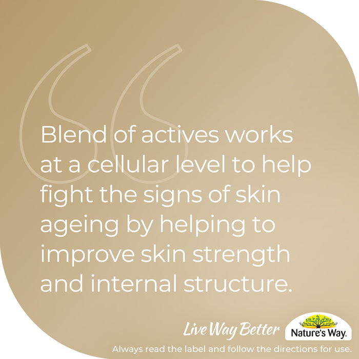 Natures Way Beauty Collagen Mature Skin 120 Tablets