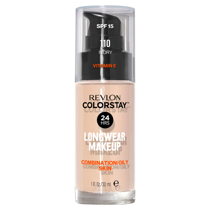 Revlon Colorstay 24 HR Longwear Foundation Combination/Oily Skin Ivory 110.