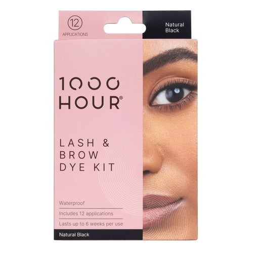 1000 Hour Eyelash and Brow Dye Kit Black