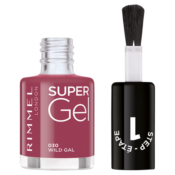 Rimmel Super Gel Nail Enamel Wild Gal.