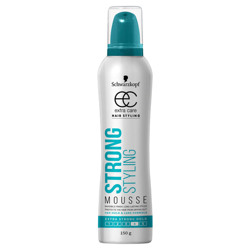 Schwarzkopf Extra Care Strong Hold Mousse 150g.