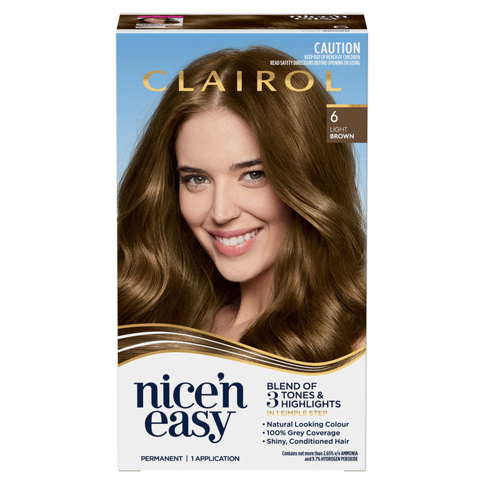Clairol Nice N Easy 6 Light Brown.