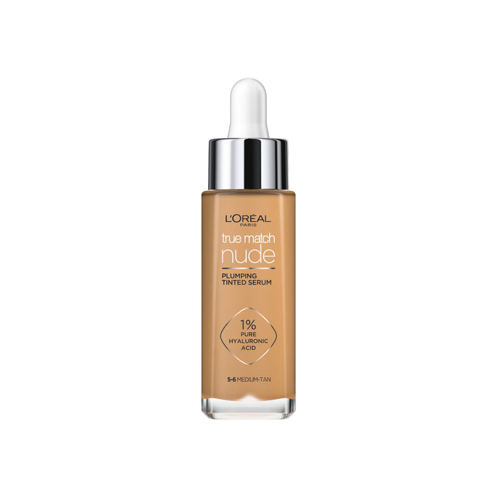 L'Oreal True Match Nude Plumping Tinted Serum 5-6 Medium to Tan