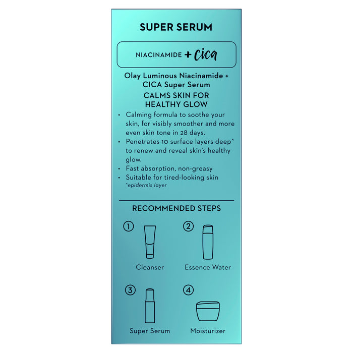 Olay Luminous Niacinamide Cica Super Serum 30ml.