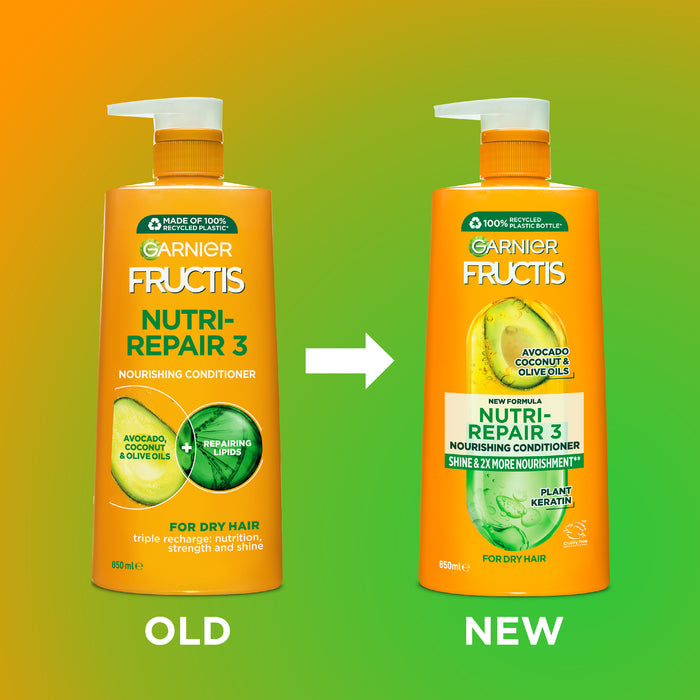 Garnier Fructis Nutri-Repair 3 Conditioner 850ml.