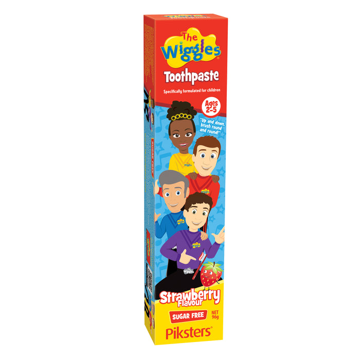 Piksters Toothpaste Wiggles Strawberry 96g