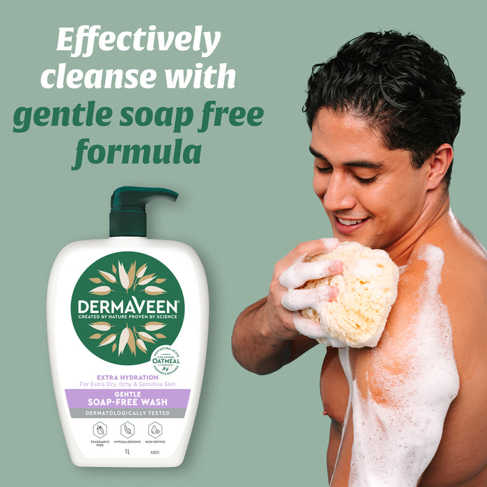 Dermaveen Extra Gentle Soap Free Wash 250ml.