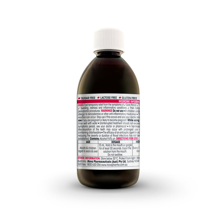Difflam-C Sore Throat Gargle & Mouth Solution + Antiseptic 100ml