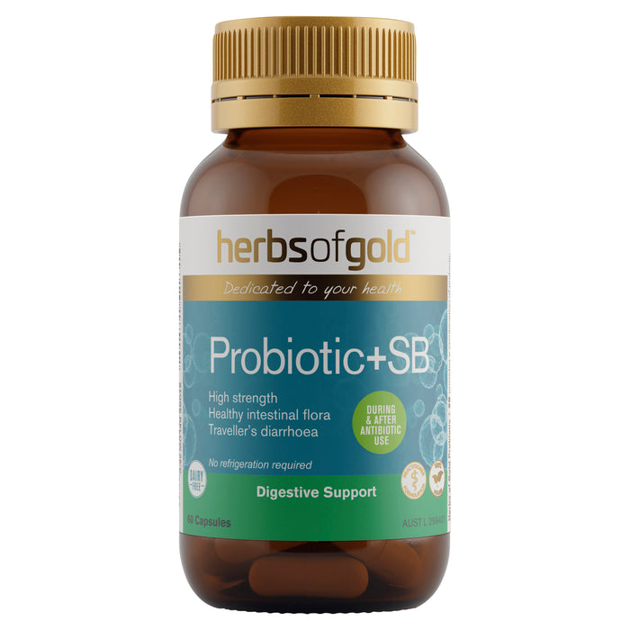 Herbs Of Gold Probiotic + SB 60 Capsules