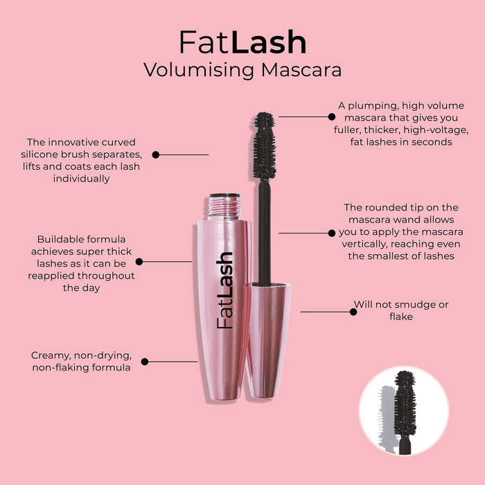 MCo Beauty Model Co Fat Lash Mascara Black