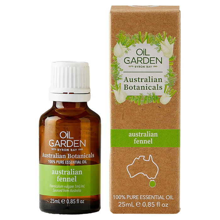 Oil Garden Australian Botanicals Tasmanian Fennel 25ml.
