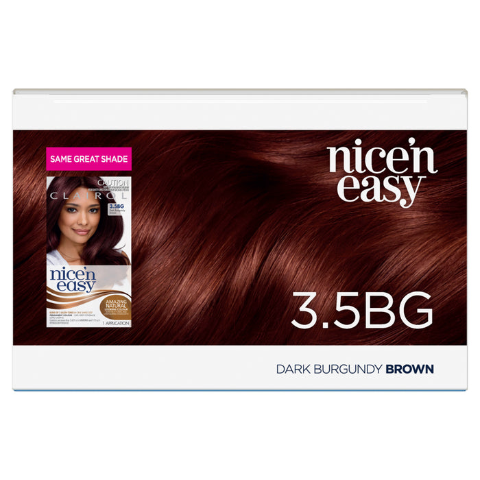 Clairol Nice N Easy 3.5GB Dark Burgundy Brown.