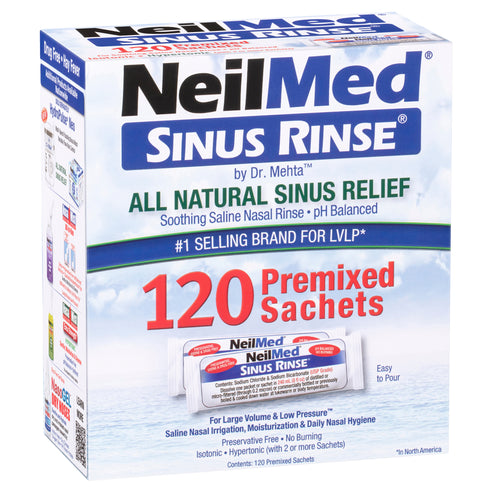 NeilMed Sinus Rinse Refills 120 Sachets