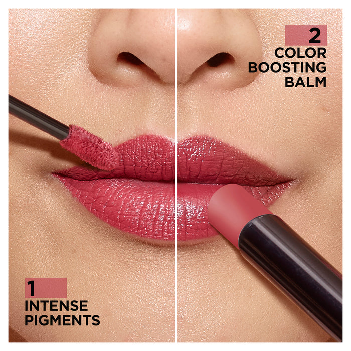 L'Oreal Infallible 2 Step Lip 801 Toujour Toffee