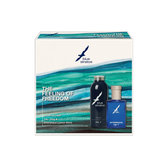 Blue Stratos Original 2 Pack ASL 50ml & Talc 100g