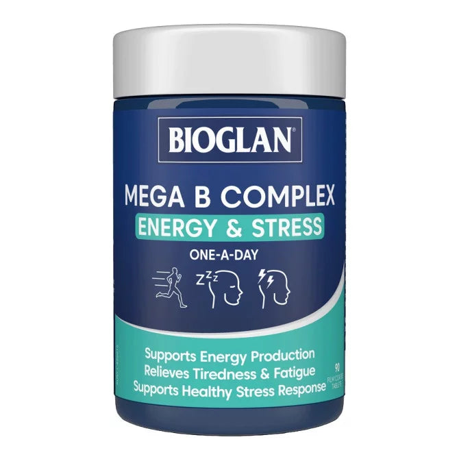 Bioglan Mega B Complex 90 Film Coated Tablets