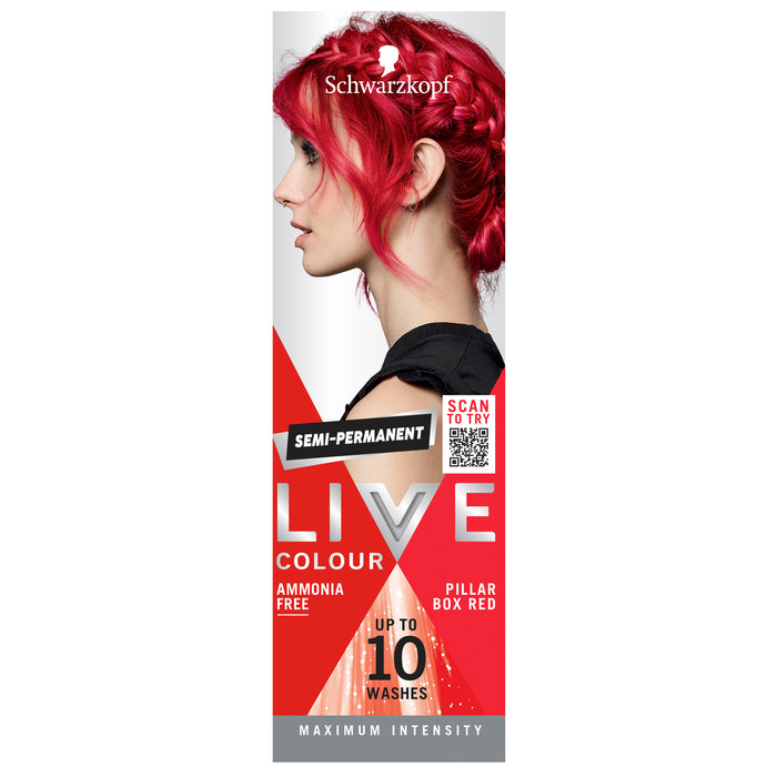 Schwarzkopf LIVE Colour Ultra Brights Pillar Box Red 75ml.