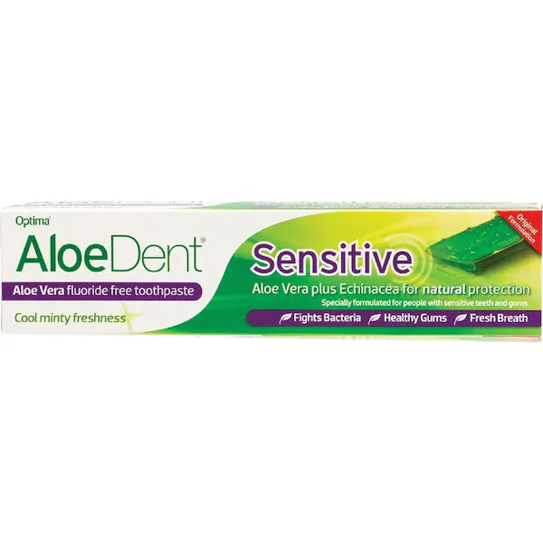 Aloe Dent Toothpaste Fluoride Free Sensitive 100ml