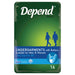 Depend Undergarment 16 Pack.