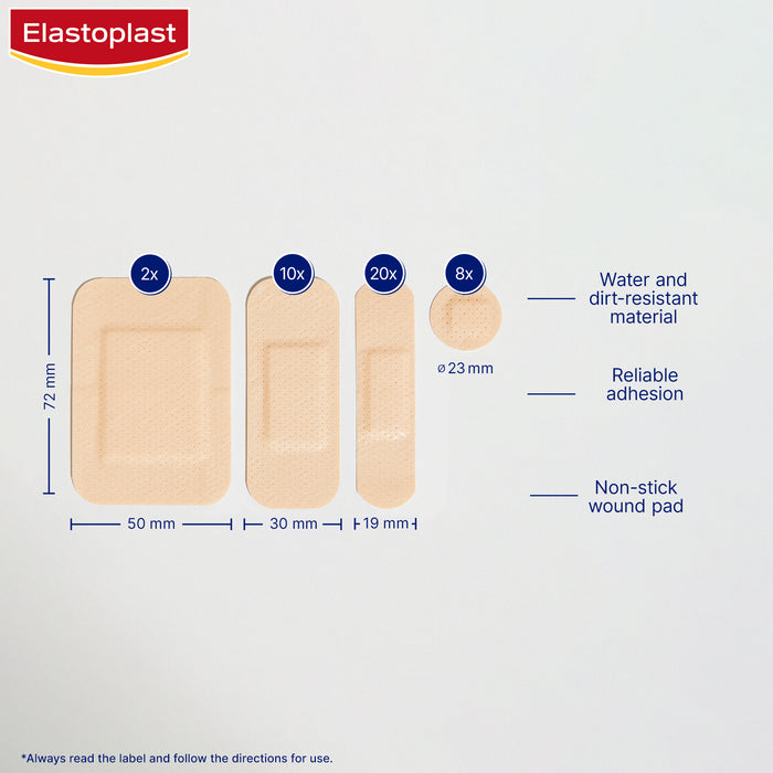 Elastoplast Plastic Assorted 40