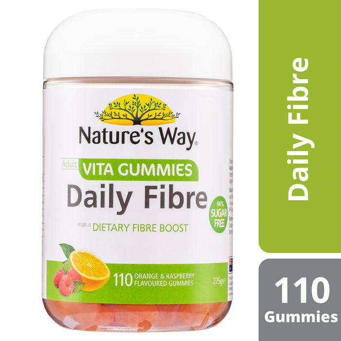 Nature's Way Adult VitaGummies Fibre 110 Gummies.