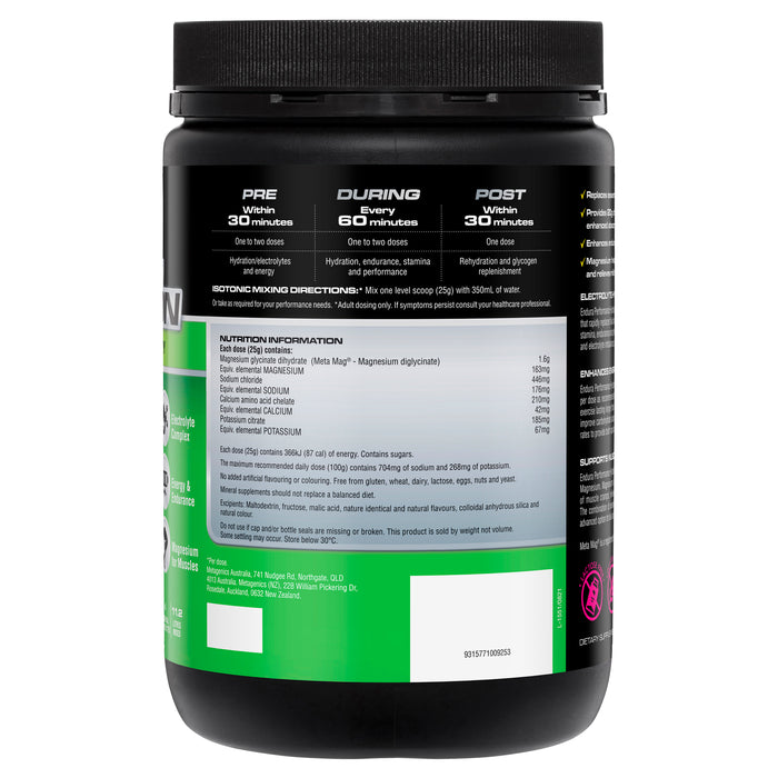 Endura Rehyhdration Performance Fuel Lemon/Lime 800g