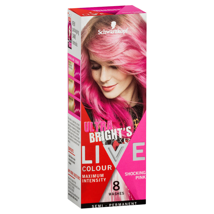 Schwarzkopf Live Colour Ultra Brights Shocking Pink Hair Colour