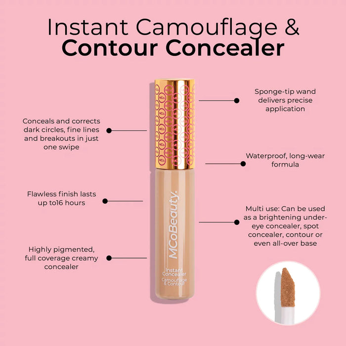 MCo Beauty Instant Concealer Camouflage & Contour Light