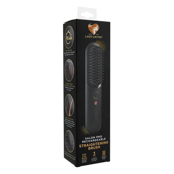 Lady Jayne Tangle Pro Salon Pro Rechargeable Straightening Brush.