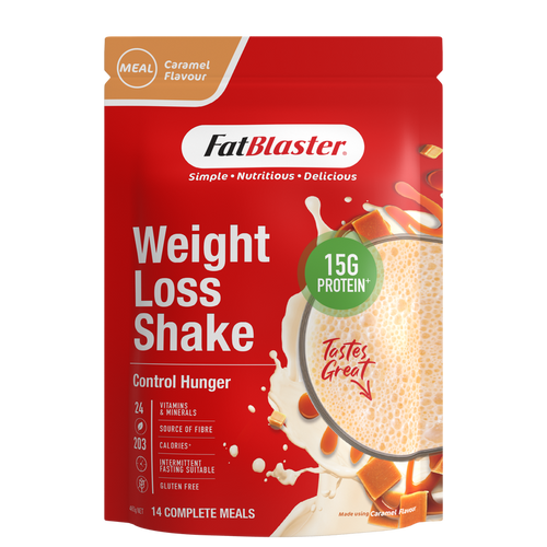Naturopathica FatBlaster Caramel Shake Red Pouch 465g