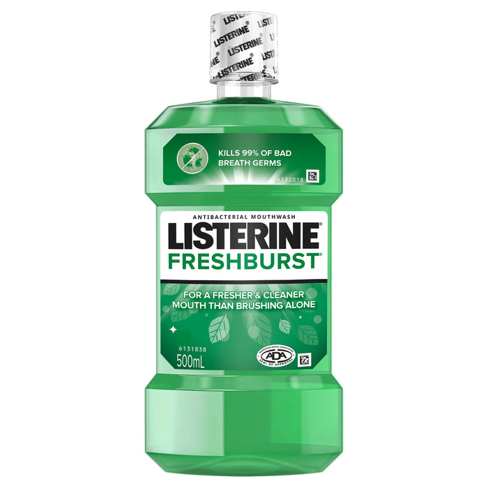 LISTERINE® Mouthwash Fresh Burst 500mL.