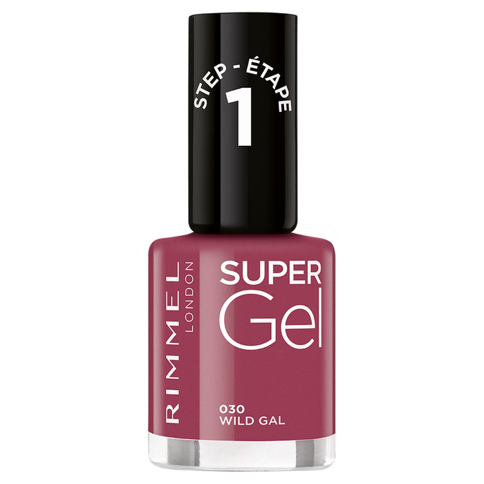 Rimmel Super Gel Nail Enamel Wild Gal.