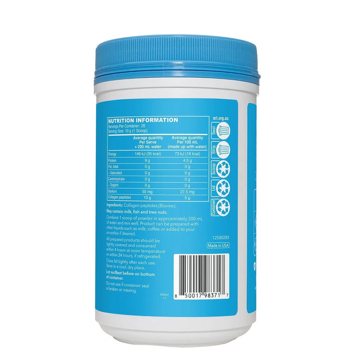 VITAL PROTEINS COLLAGEN PEPTIDES U/FLAV 284G.