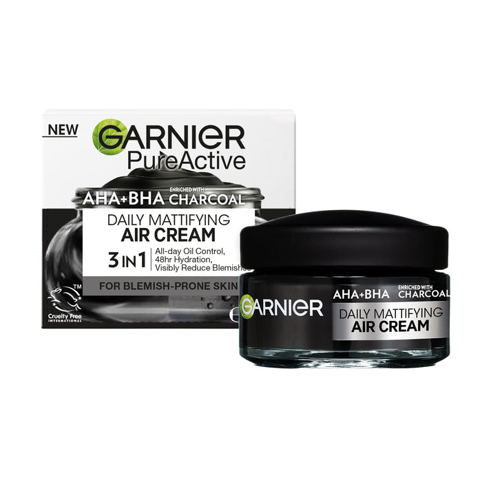 Garnier Skin Active Pure Active Charcoal Daily Mattifying Air Cream 50ml