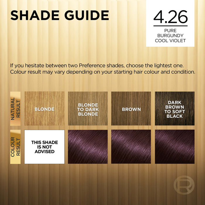 L'Oreal Preference 4.26 Tuscany