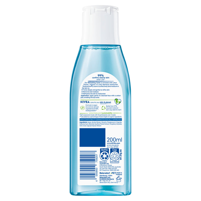 Nivea Daily Essentials Refreshing Toner 200ml.