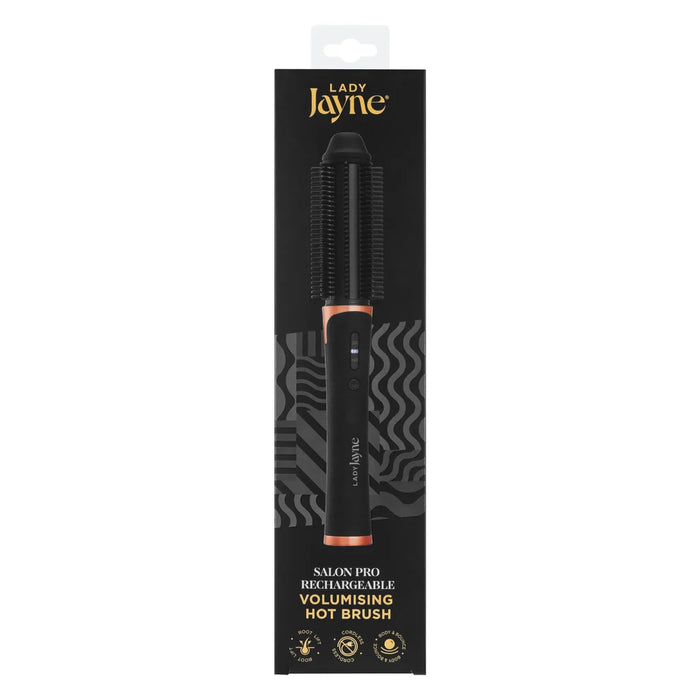 Lady Jayne Salon Pro Rechargeable Volumizing Hot Brush.